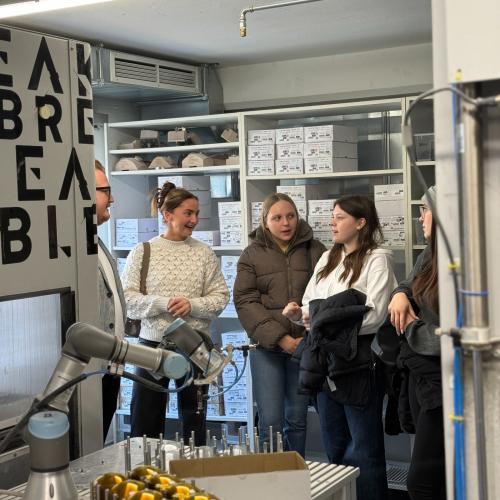 Gruppe von Schülern